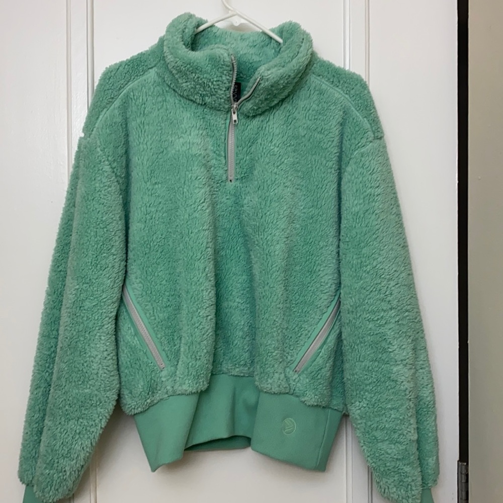 Savvi Amy 1/4 zip fleece pullover
